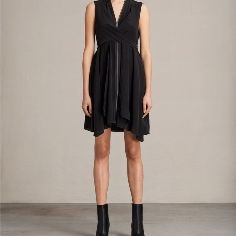 Allsaints Jayda Silk Dress